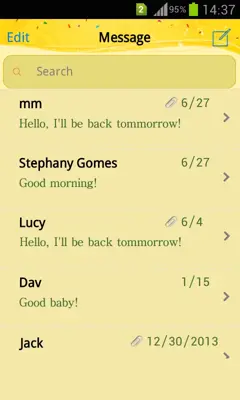 Messaging+ L android App screenshot 0