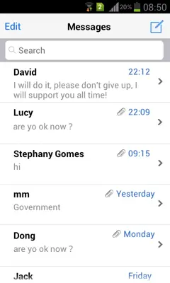 Messaging+ L android App screenshot 6